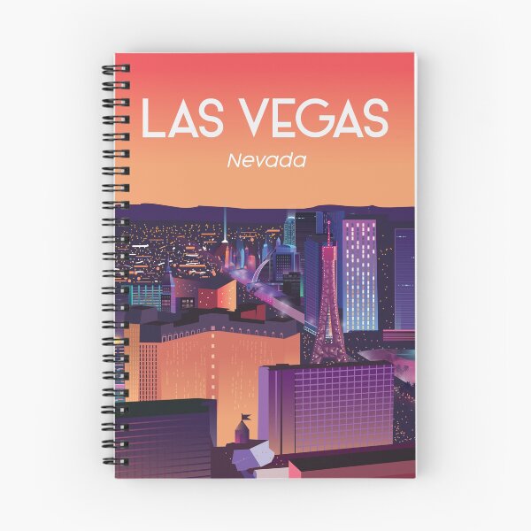 Item preview, Las vegas nevada travel poster city designed and sold by Arctic frame studio.