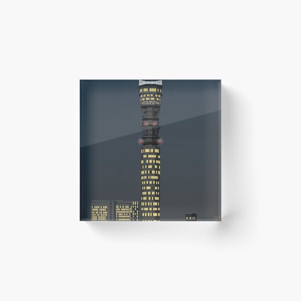 Item preview, Post Office Tower (BT Tower), London at night designed and sold by Richard O'Neill Art.