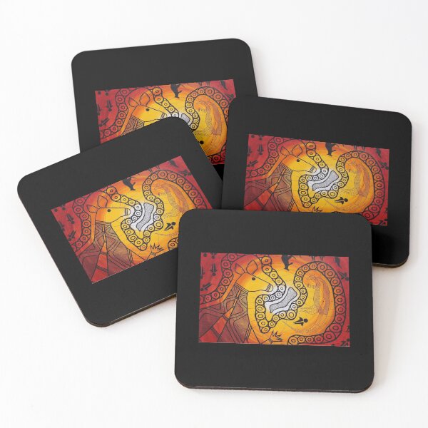 Item preview, Kangaroo Sunset designed and sold by Wangullay.