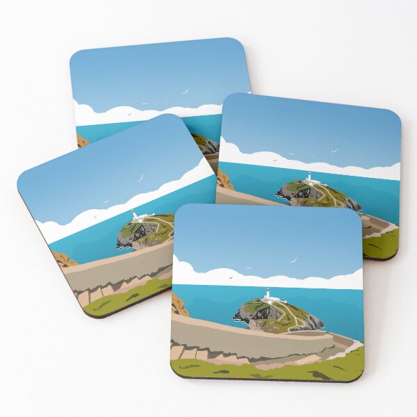 Item preview, South Stack Lighthouse, Anglesey designed and sold by Richard O'Neill Art.