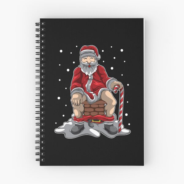 Item preview, Santa Poops In Chimney - Christmas Retaliation designed and sold by anziehend.