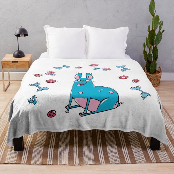 Item preview, Blue Dog Playing designed and sold by All-Streets.