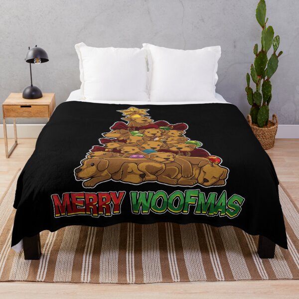 Item preview, Merry Woofmas - Merry Christmas For Dog Lovers designed and sold by anziehend.