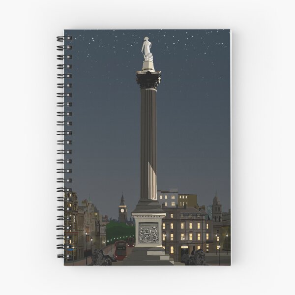 Item preview, Nelson's Column, Trafalgar Square, London at night designed and sold by Richard O'Neill Art.