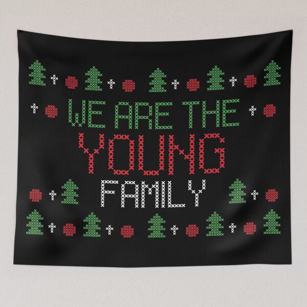 Item preview, We are The Young Christmas Family designed and sold by elhefe.