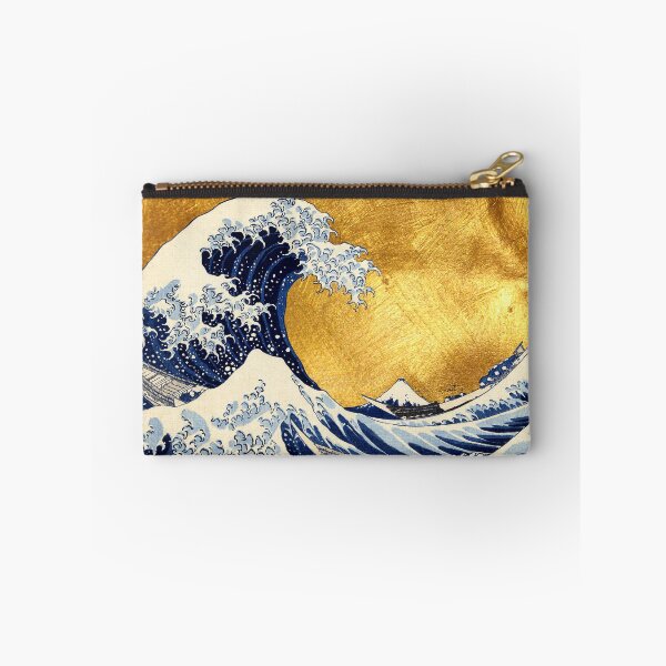 Item preview, The Great Wave Off Kanagawa by Hokusai - Golden version designed and sold by DejaVuStudio.
