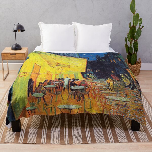 Item preview, Vincent Van Gogh - Café Terrace at Night (new color editing) designed and sold by DejaVuStudio.