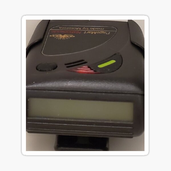 Oldschool pager Sticker