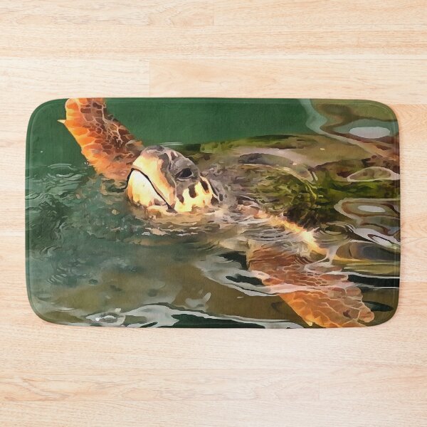 Item preview, Hands Up For A Clean Ocean Loggerhead Turtle designed and sold by taiche.