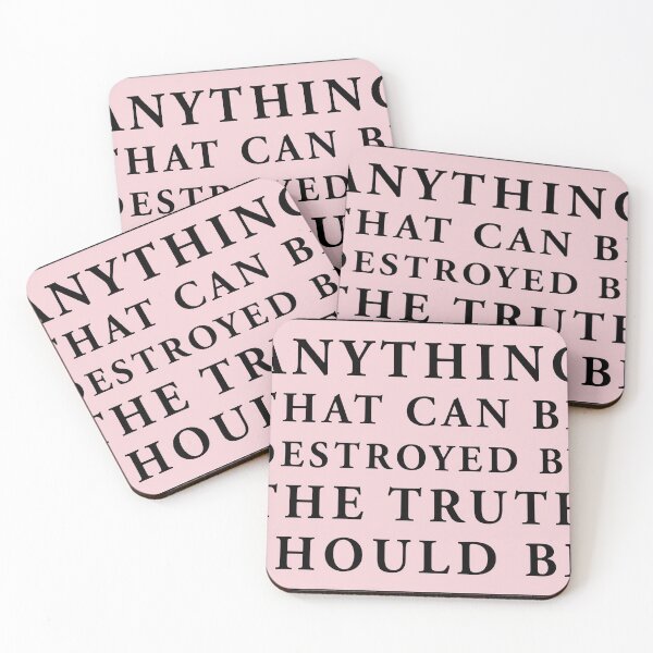 Item preview, anything that can be destroyed by the truth should be designed and sold by QuoteSpirations.