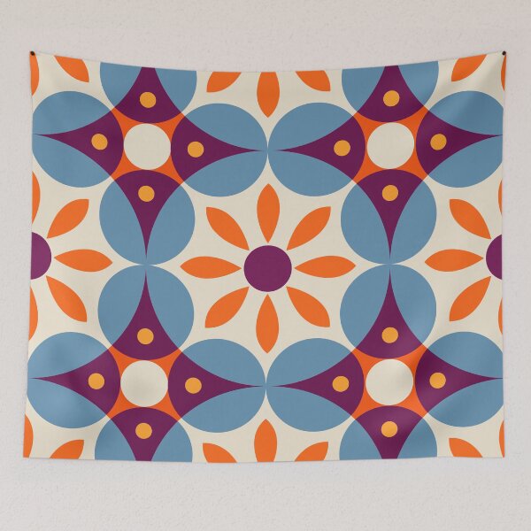 Item preview, Cement tiles, gemoetric textures, patterns, southern Italy style, italian patterns, colorful patterns, textures, kitchen art designed and sold by Spallutos.