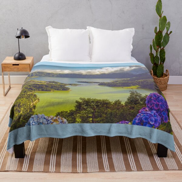 Item preview, Sete Cidades green and blue lakes in the Azores, Portugal designed and sold by Itsgrimupnorth.