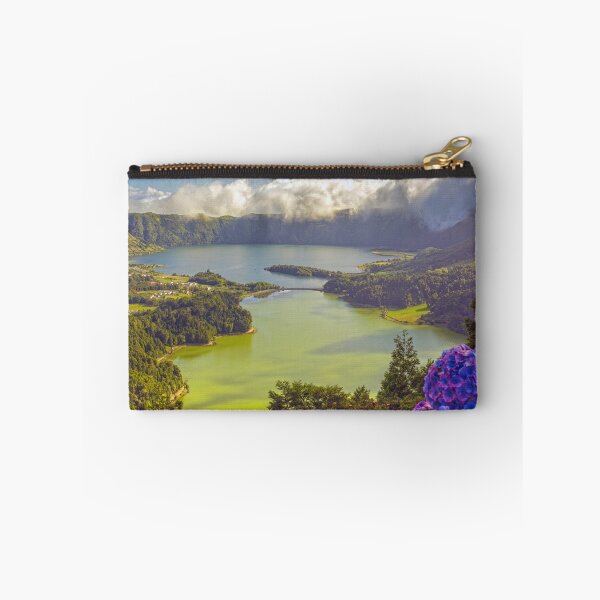 Item preview, Sete Cidades green and blue lakes in the Azores, Portugal designed and sold by Itsgrimupnorth.