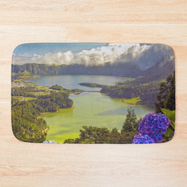 Item preview, Sete Cidades green and blue lakes in the Azores, Portugal designed and sold by Itsgrimupnorth.