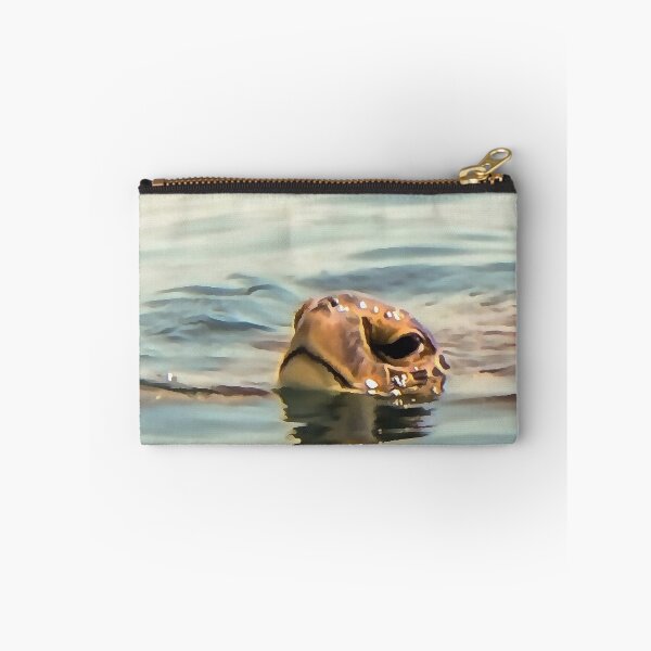 Item preview, Head Above Water Turtle Ocean Wildlife Art designed and sold by taiche.