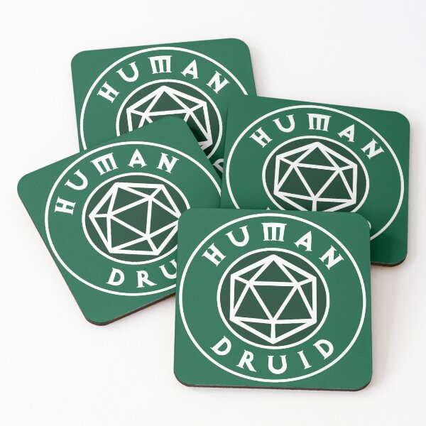Item preview, D20 - Human Druid designed and sold by supremelitre.