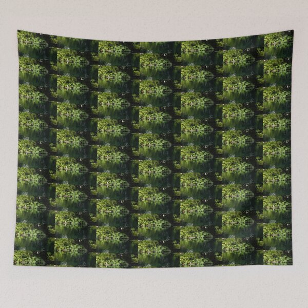 Item preview, Green Tropical Paradise - the Gardens of the Museum of Art of Puerto Rico designed and sold by Georgia Mizuleva.