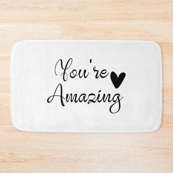 Item preview, You are amazing.Motivational and inspiring lettering quote. designed and sold by Victoria Riabov.