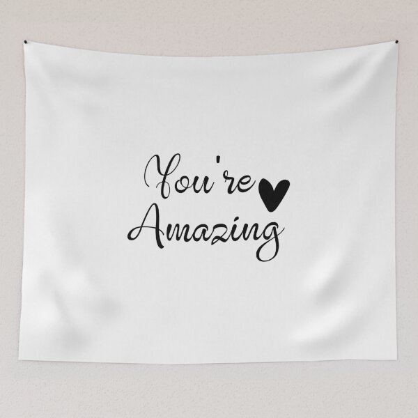 Item preview, You are amazing.Motivational and inspiring lettering quote. designed and sold by Victoria Riabov.