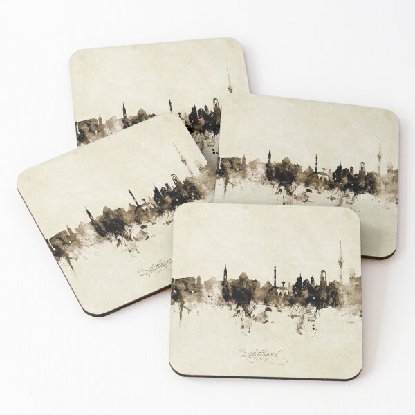 Item preview, Stuttgart Germany Skyline designed and sold by ArtPrints.