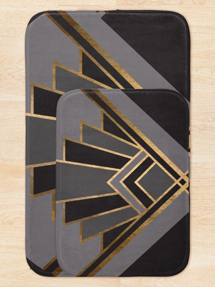 Alternate view of Art Deco Graphic No. 82 Bath Mat
