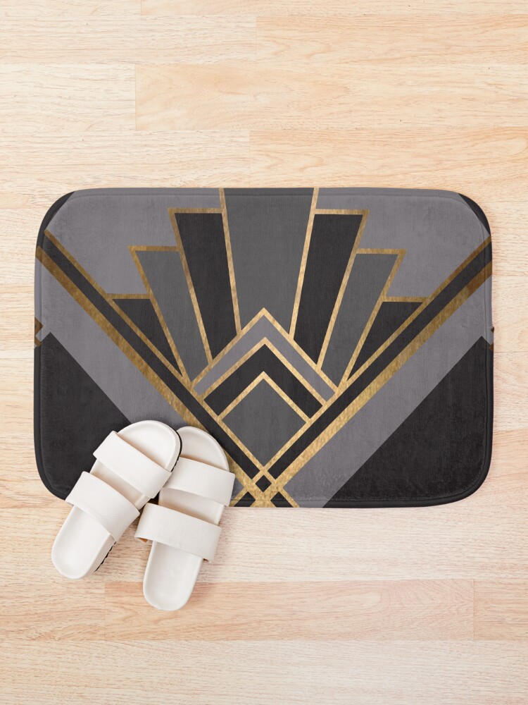 Alternate view of Art Deco Graphic No. 82 Bath Mat