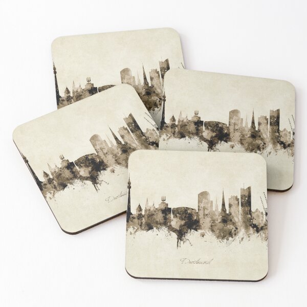 Item preview, Dortmund Germany Skyline designed and sold by ArtPrints.