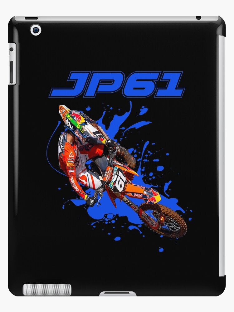 Jorge Prado 61 Motocross Champion and legend #61 Dirt Bike Gift Design  iPad Case & Skin for Sale by JohnyyBrap