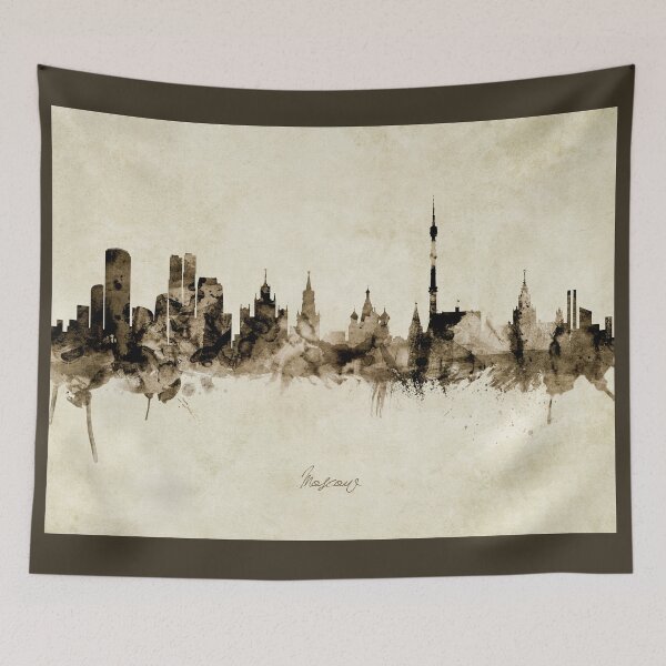 Item preview, Moscow Russia Skyline designed and sold by ArtPrints.