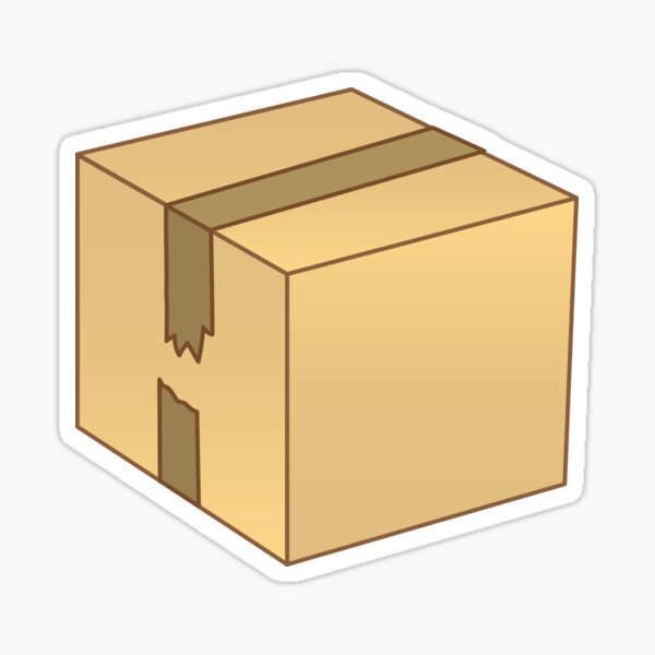 Cardboard Box Gifts Merchandise Redbubble - cardboard box decal roblox