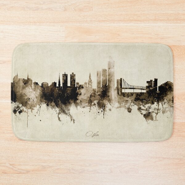 Item preview, Oslo Norway Skyline designed and sold by ArtPrints.