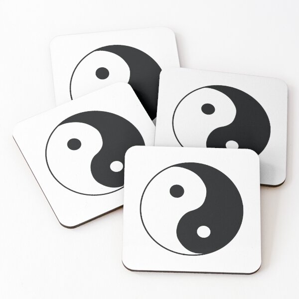 Item preview, Ying yang in black and white designed and sold by thetypographer.