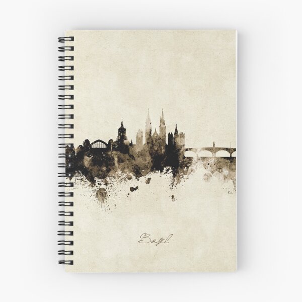 Item preview, Basel Switzerland Skyline designed and sold by ArtPrints.
