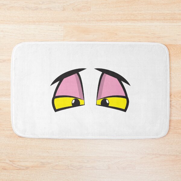 Item preview, Pink cartoon loony eyes designed and sold by thetypographer.