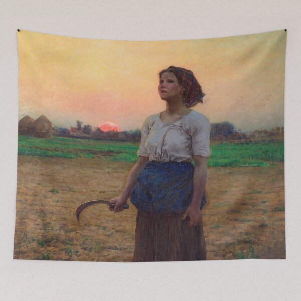 Item preview, Jules Breton - Song of the Lark designed and sold by DejaVuStudio.