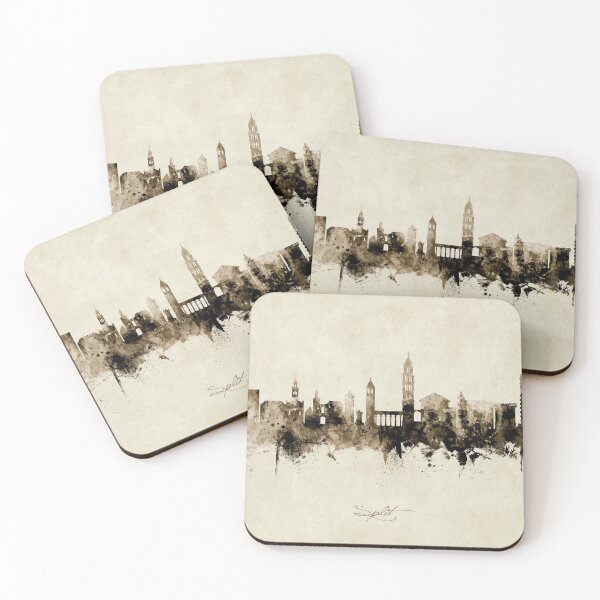 Item preview, Split Croatia Skyline designed and sold by ArtPrints.