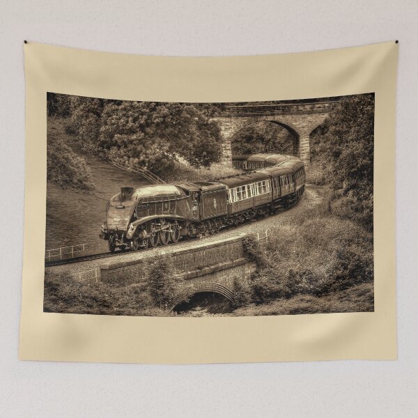 Item preview,  Sir Nigel Gresley Locomotive - Sepia designed and sold by Steve H Clark.