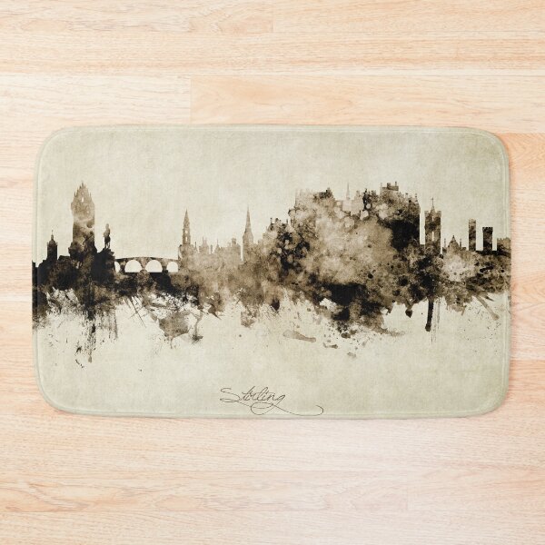 Item preview, Stirling Scotland Skyline designed and sold by ArtPrints.