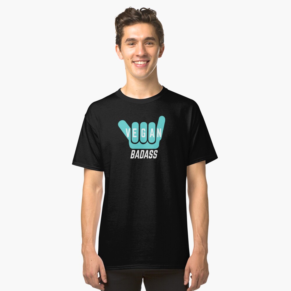 vegan badass shaka Classic T-Shirt