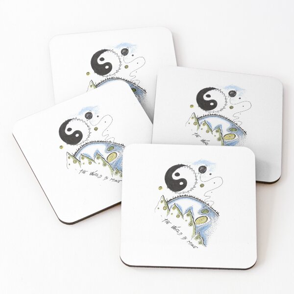 Item preview, Yin Yang The World Is Mine designed and sold by HighArtDesigns.