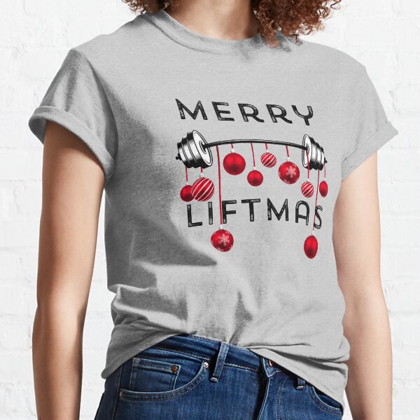 Christmas gym clothes top