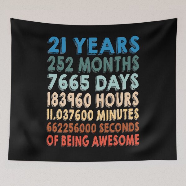 Item preview, 21st Birthday Gift Retro Vintage Style  designed and sold by funnyguy.