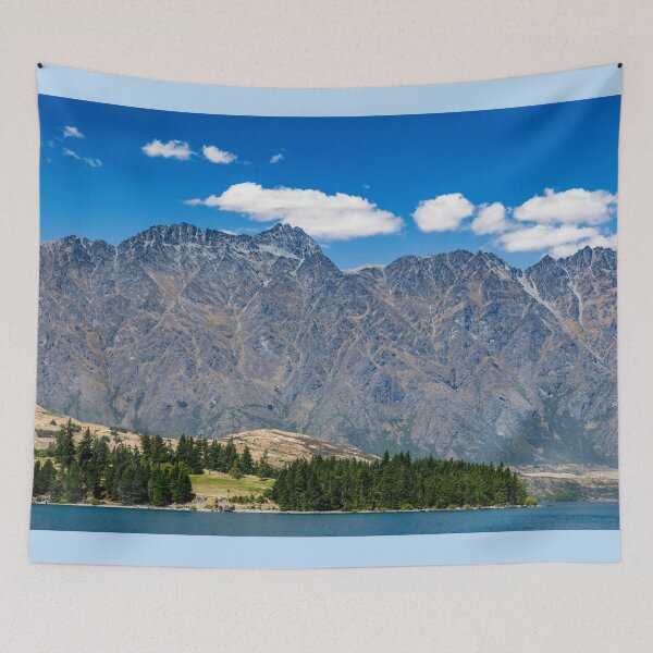 Item preview, View from Queenstown, South island of New Zealand towards the Remarkables mountain range designed and sold by Itsgrimupnorth.