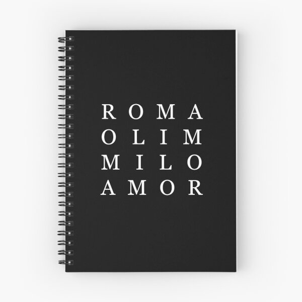 Item preview, ROMA OLIM MILO AMOR. Palindrome Square designed and sold by Grathicks.