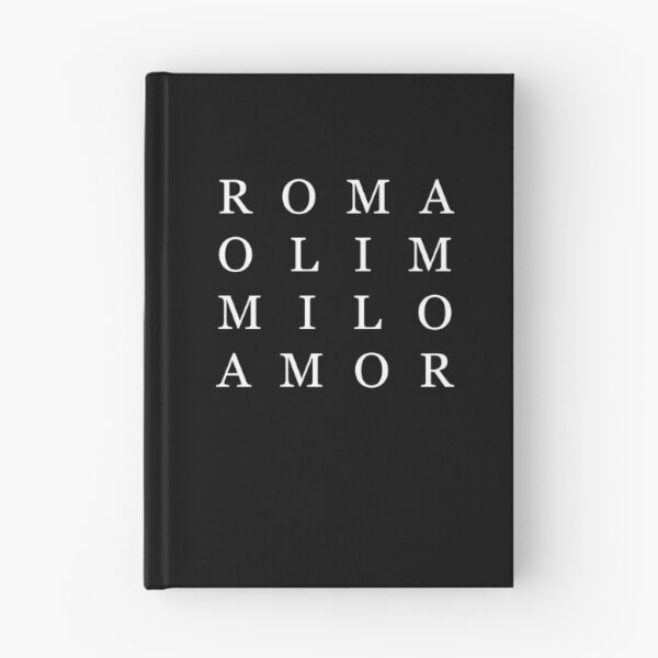 Item preview, ROMA OLIM MILO AMOR. Palindrome Square designed and sold by Grathicks.