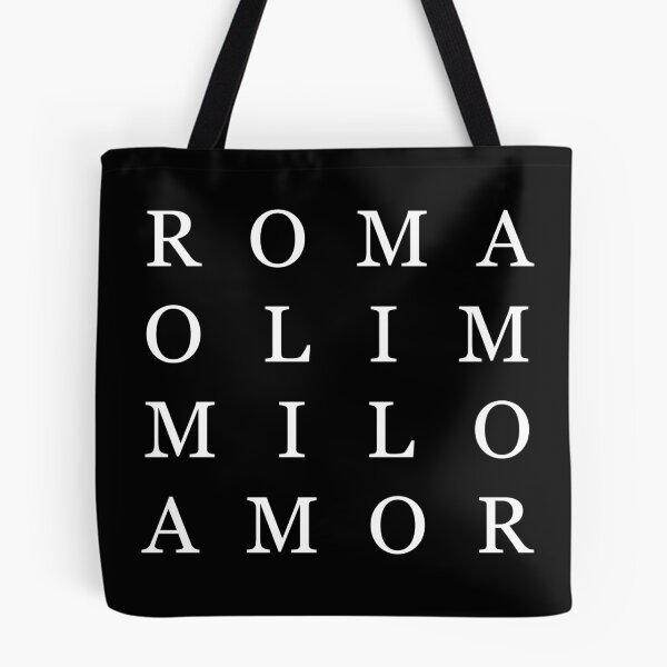 Item preview, ROMA OLIM MILO AMOR. Palindrome Square designed and sold by Grathicks.