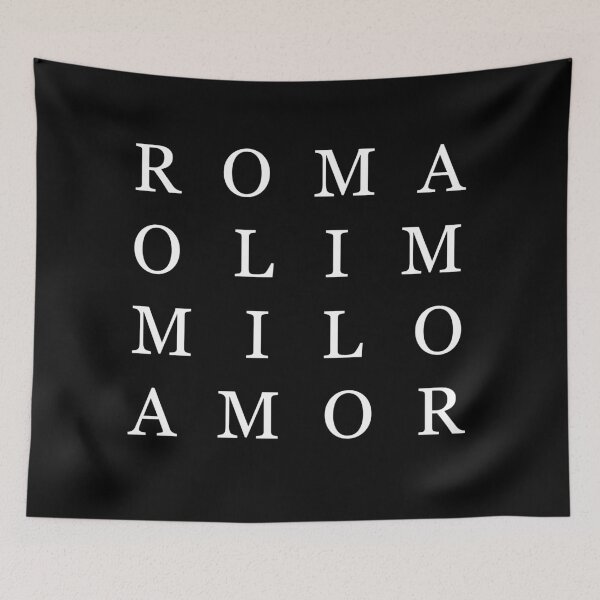 Item preview, ROMA OLIM MILO AMOR. Palindrome Square designed and sold by Grathicks.