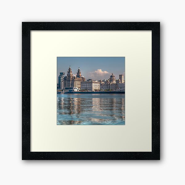 Liverpool's Three Graces Framed Art Print