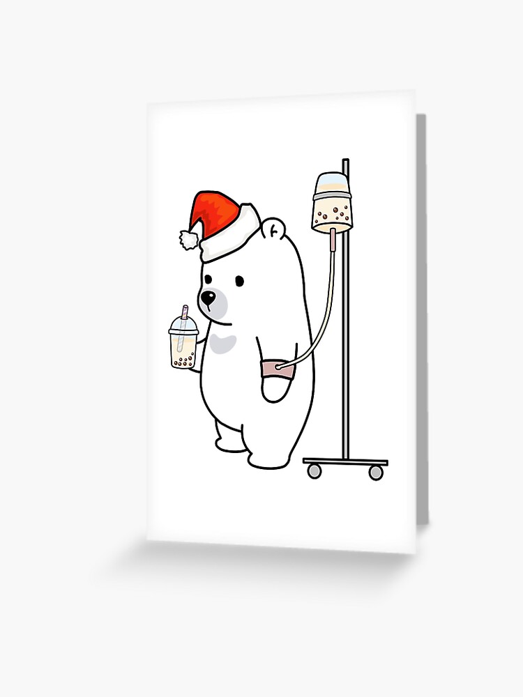 Boba Bear Birthday | Greeting Card Boba Bear Birthday | Greeting Card