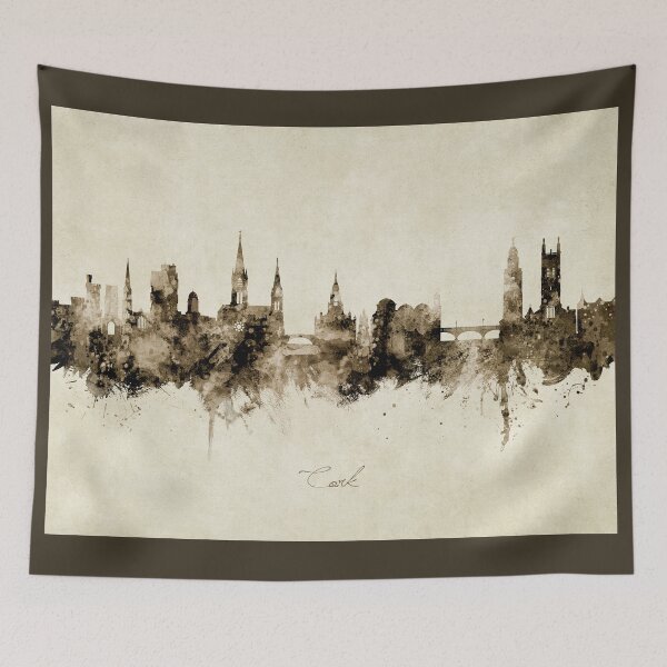 Item preview, Cork Ireland Skyline designed and sold by ArtPrints.